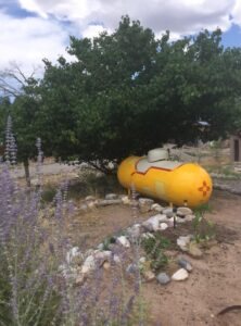 Yellow Submarine - Propane Tank - Chimayo, NM 2019